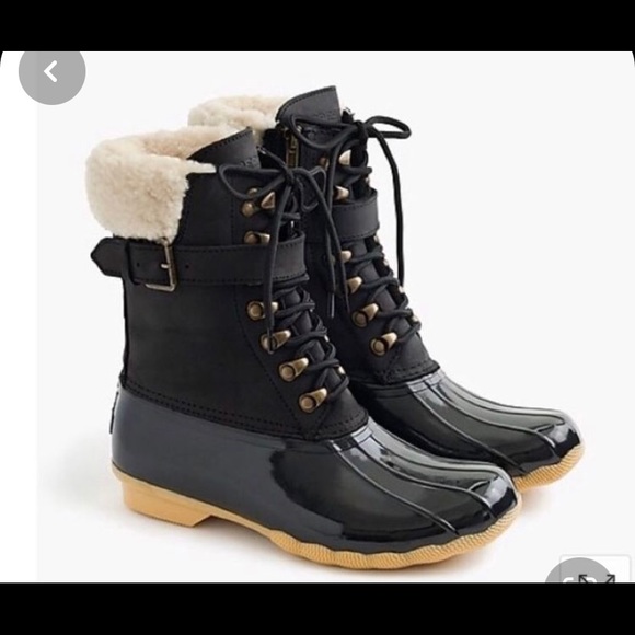 J crew x Sperry boots size 6 - Picture 1 of 7